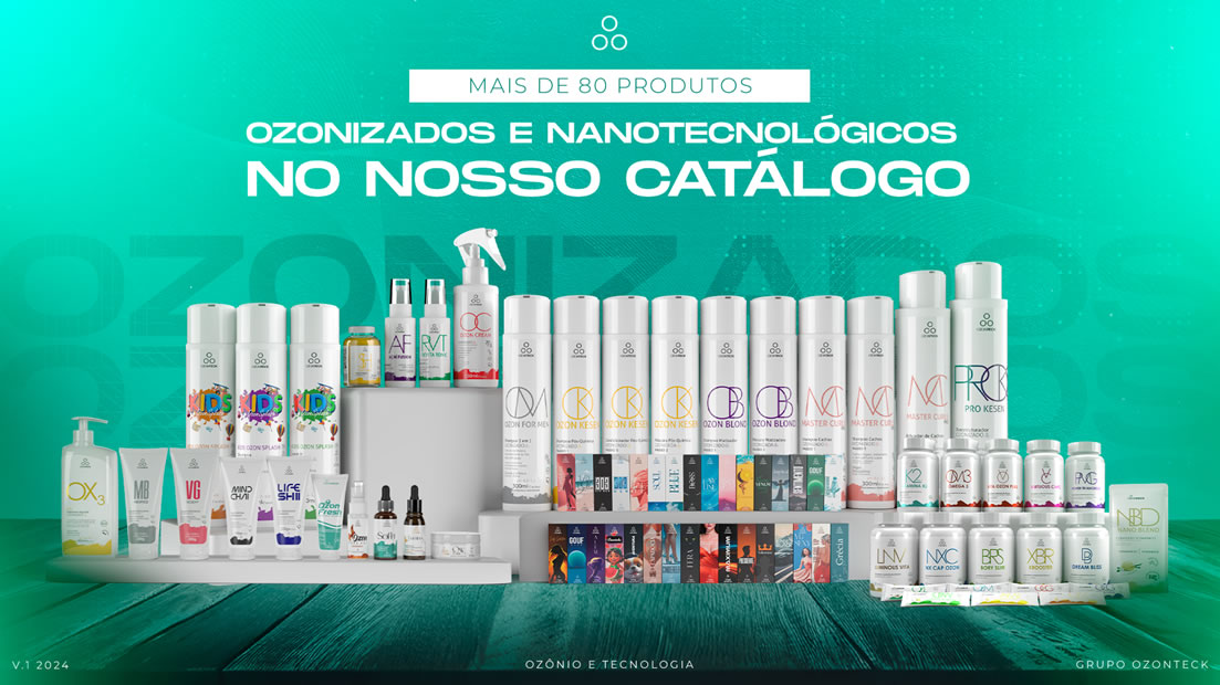 Produtos ozonteck - seja um consultor da ozonteck em qualquer lugar do mundo