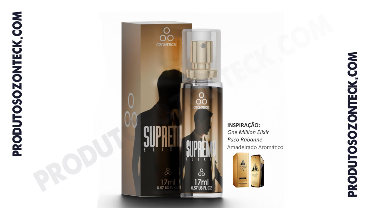 supremo elixir - a nova fragrancia da ozonteck